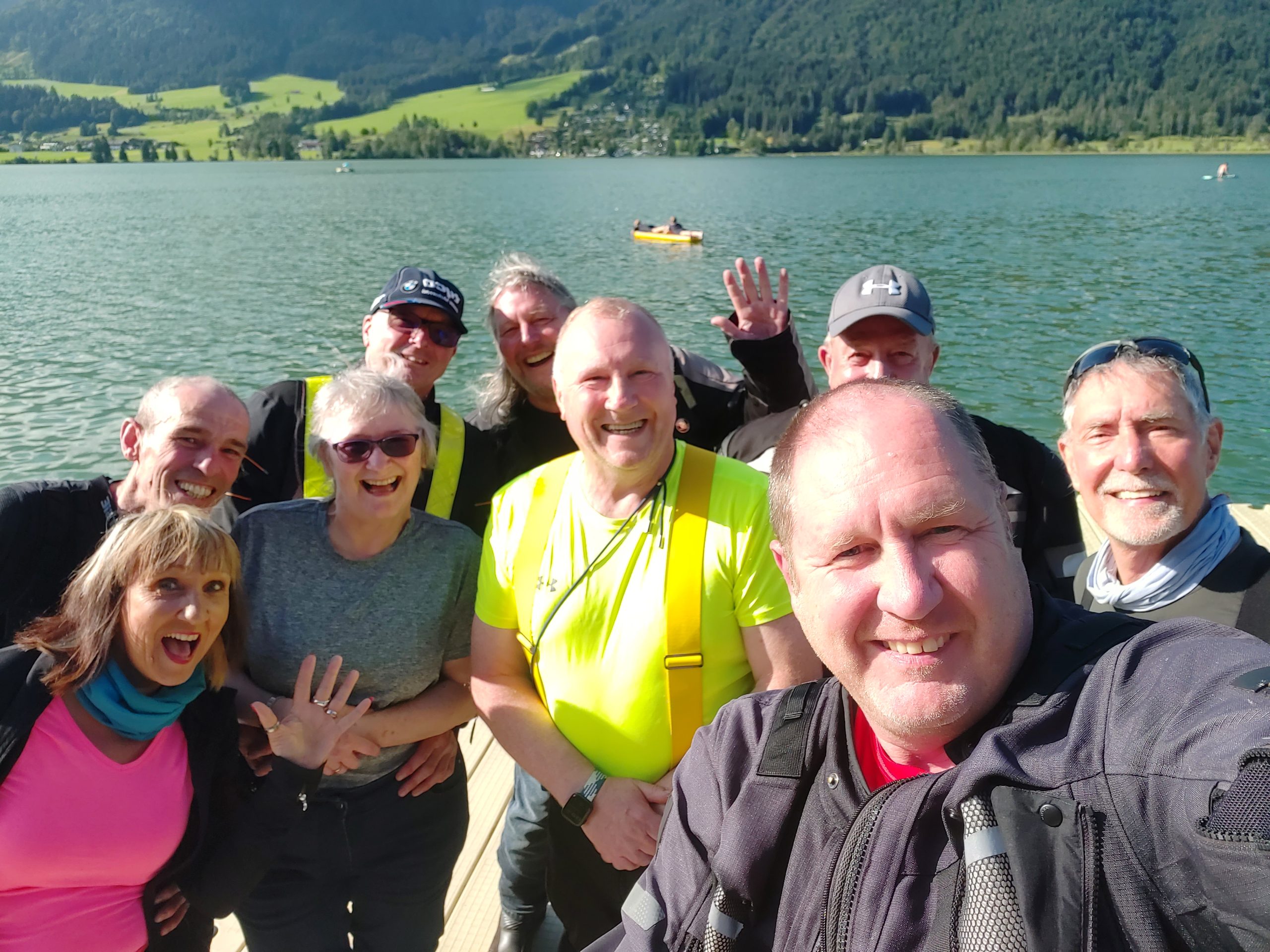 Bavaria Austria border mountain lakes