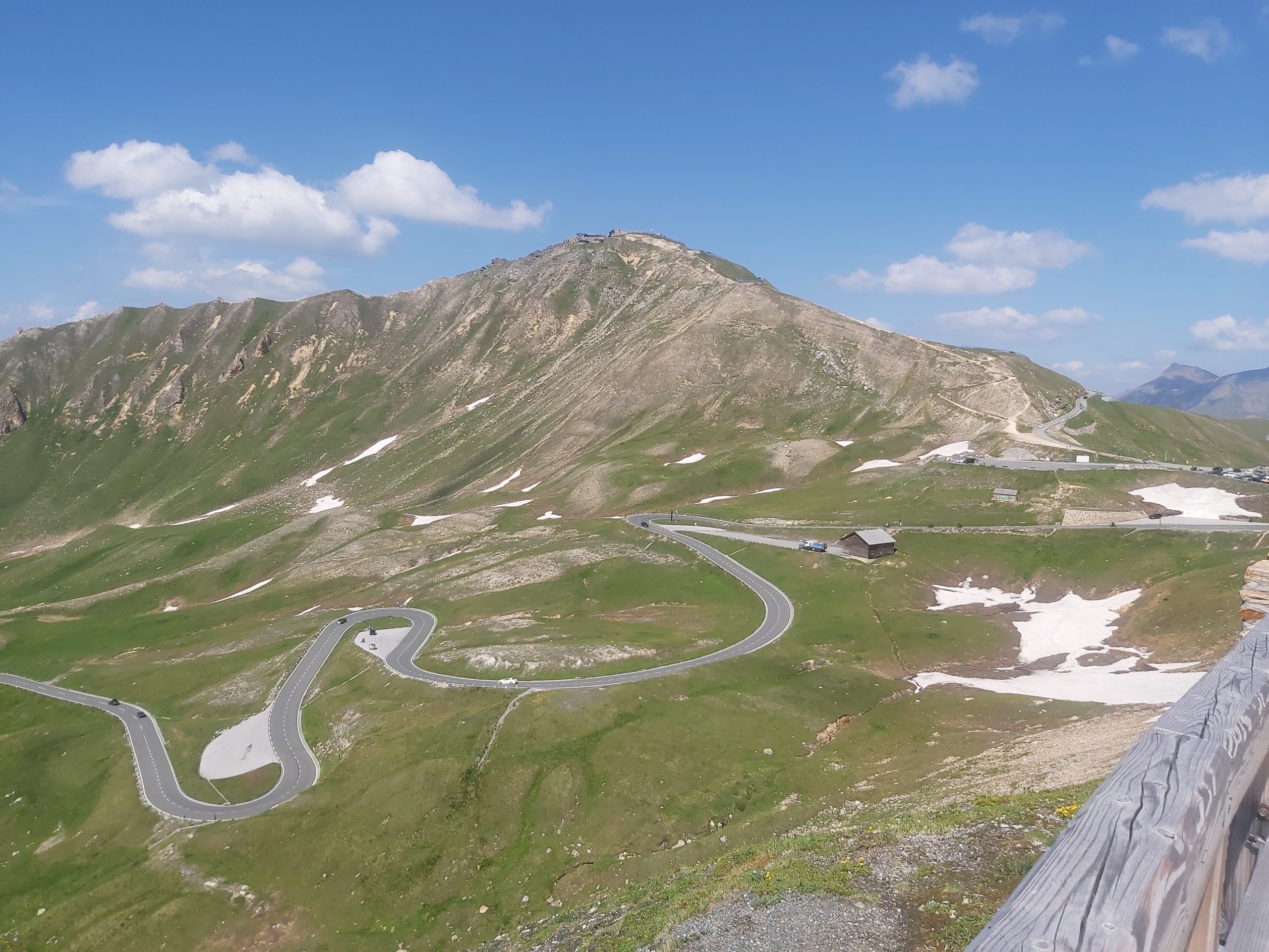 Grossglockner glacier viewpoint motorcycle