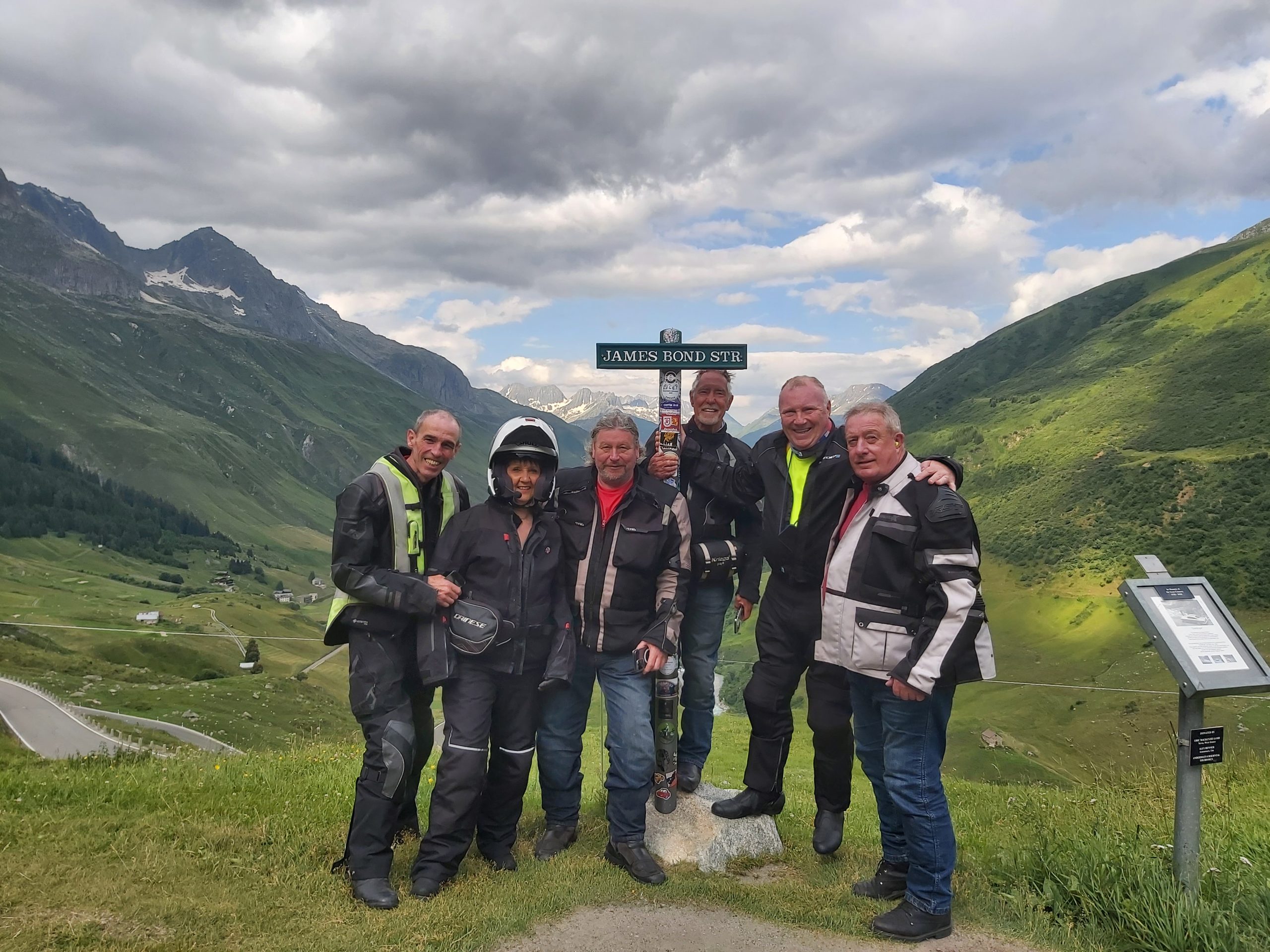Swiss Alpine passes Susten Grimsel Furka motorcycle
