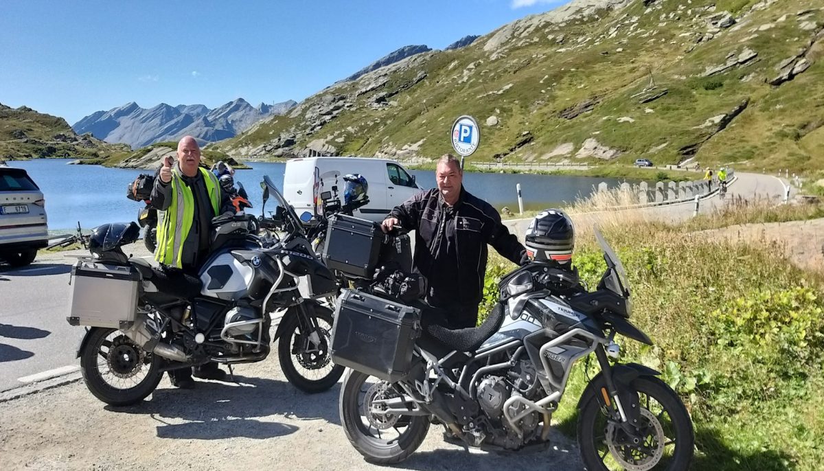 Motorcycle tour austrian and swiss alps