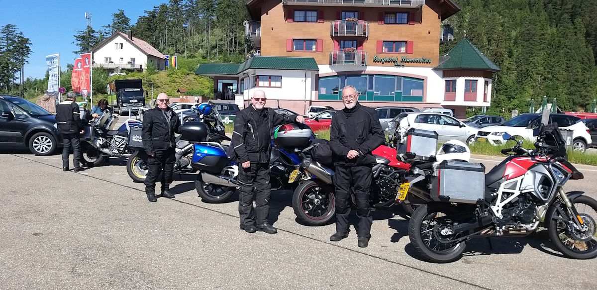 Mummelsee black forest motorcycle tour B500 Black Forest Germany famous road