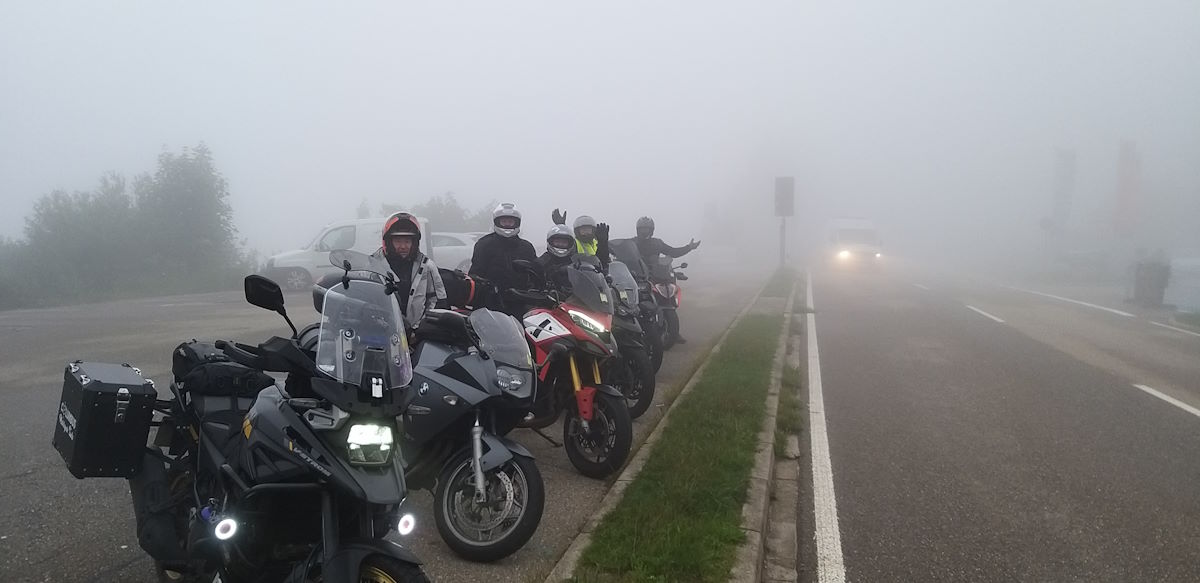 B500 Mummelsee fog Black Forest Germany