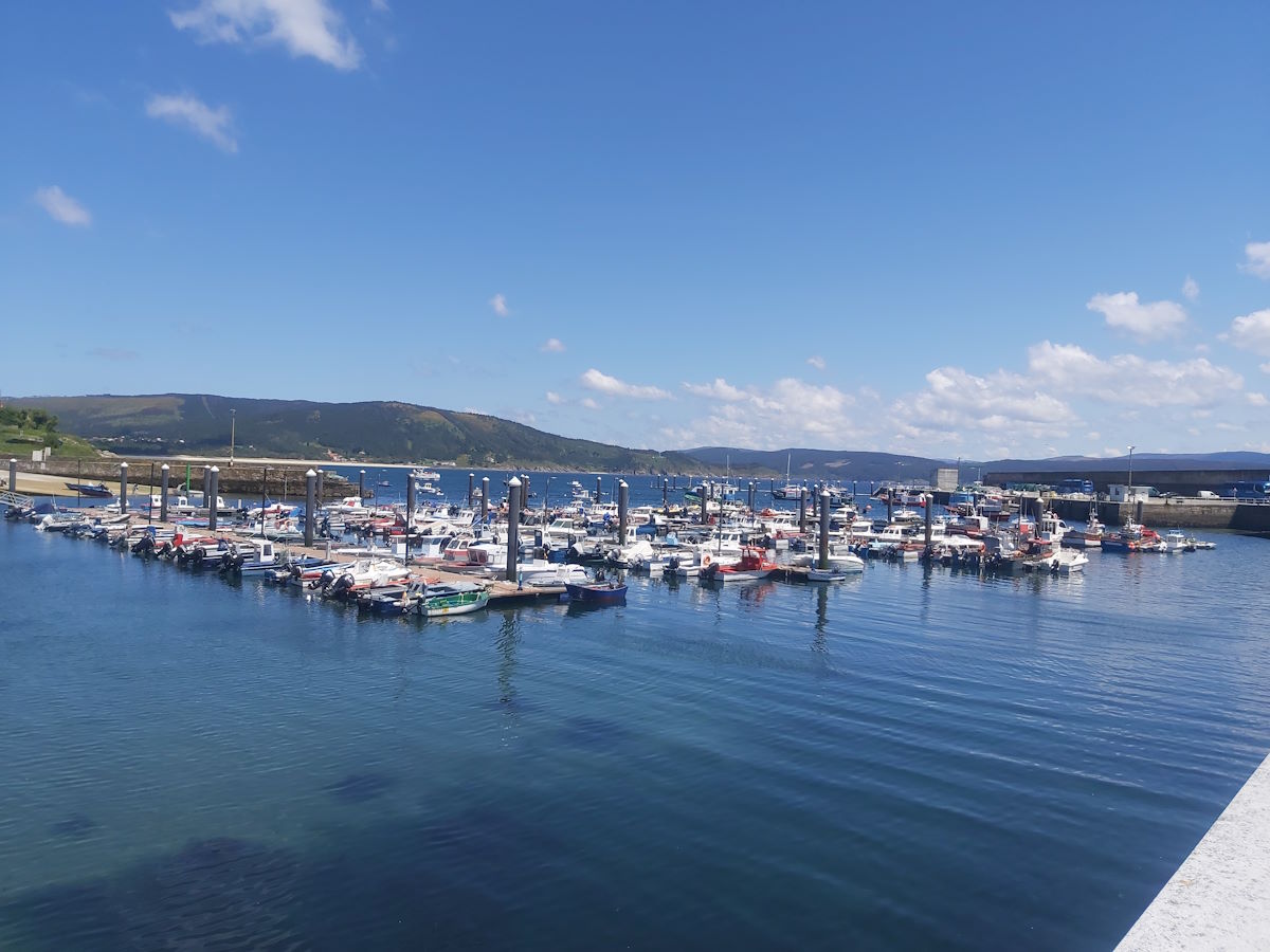 Fisterra Cape Finisterre Costa da Morte Atlantic Ocean lunch harbour Spain