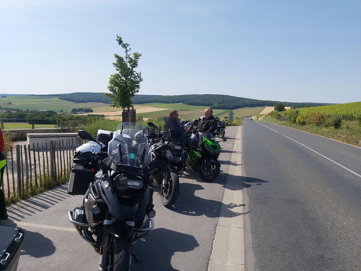 France back roads motorcycle tour perfect riding weather