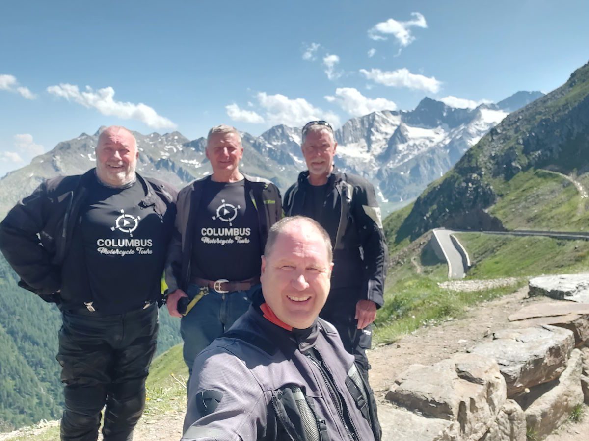 Timmelsjoch Hochalpenstraße Alpine pass Austria Italy motorcycle tour