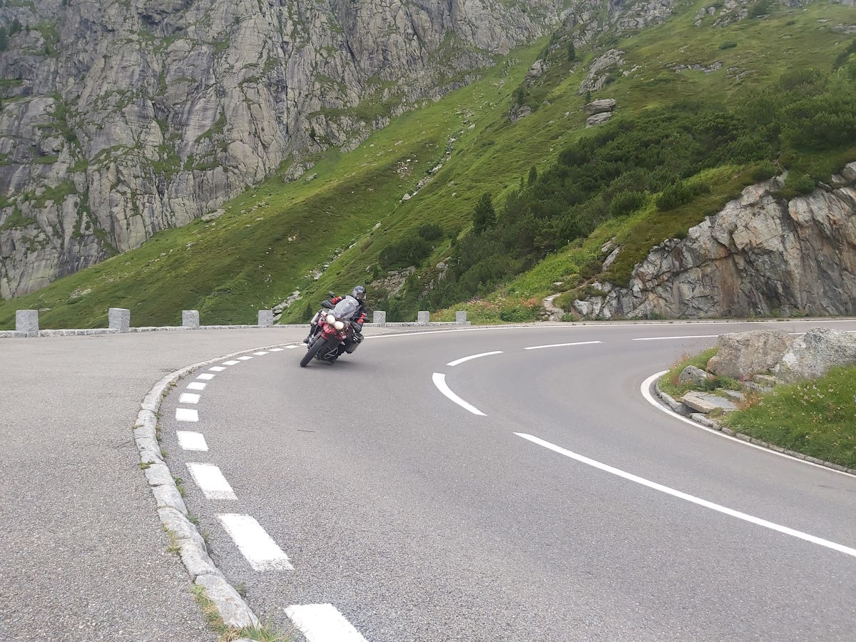 Andermatt loop six passes Nufenen Susten Grimsel Furka Switzerland Alps