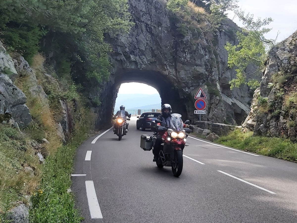 Vosges Mountains France smooth tarmac sweeping roads Lorraine farmland motorcycle