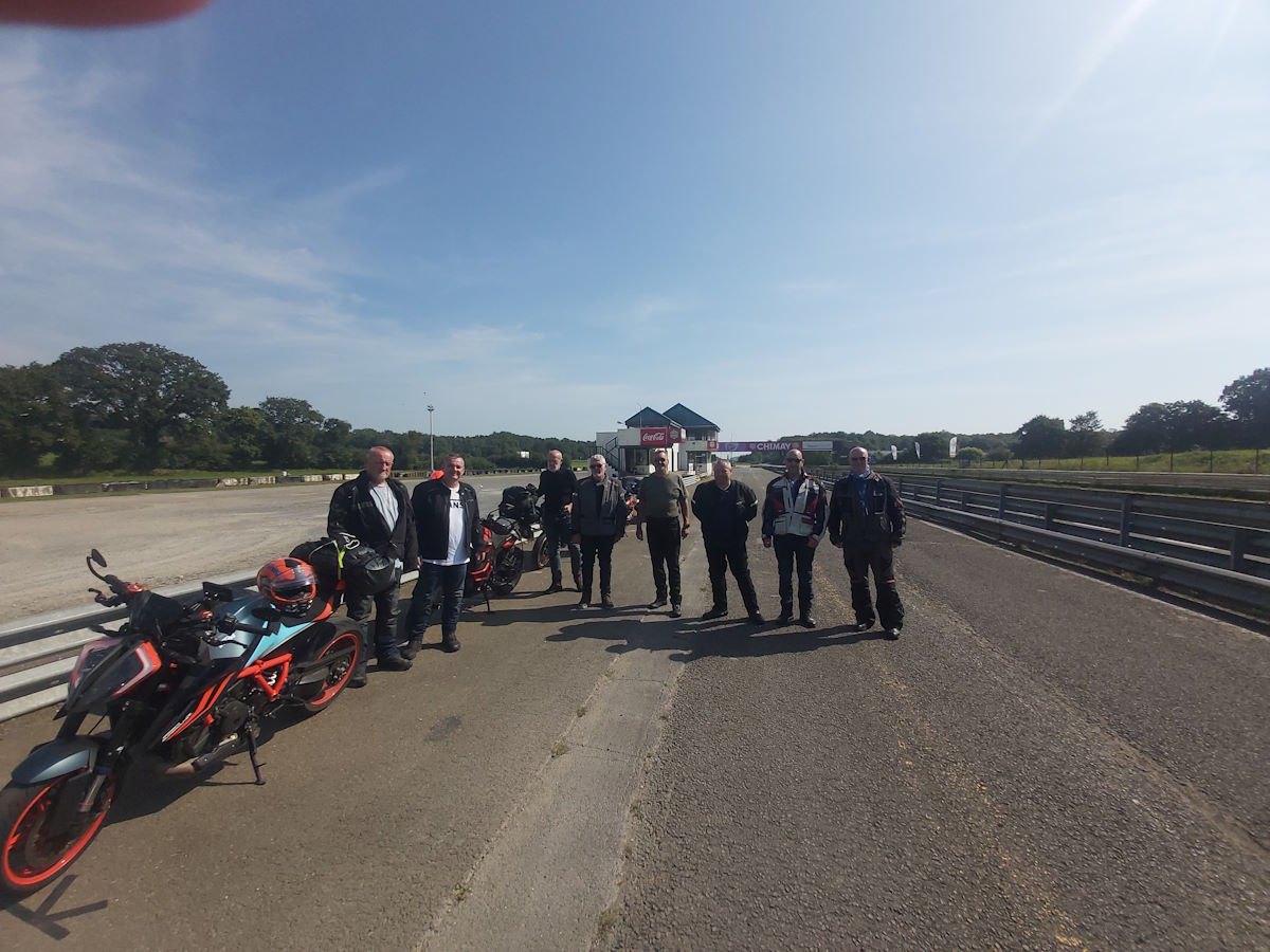 Chimay race circuit Belgium photo stop Channel Tunnel return UK