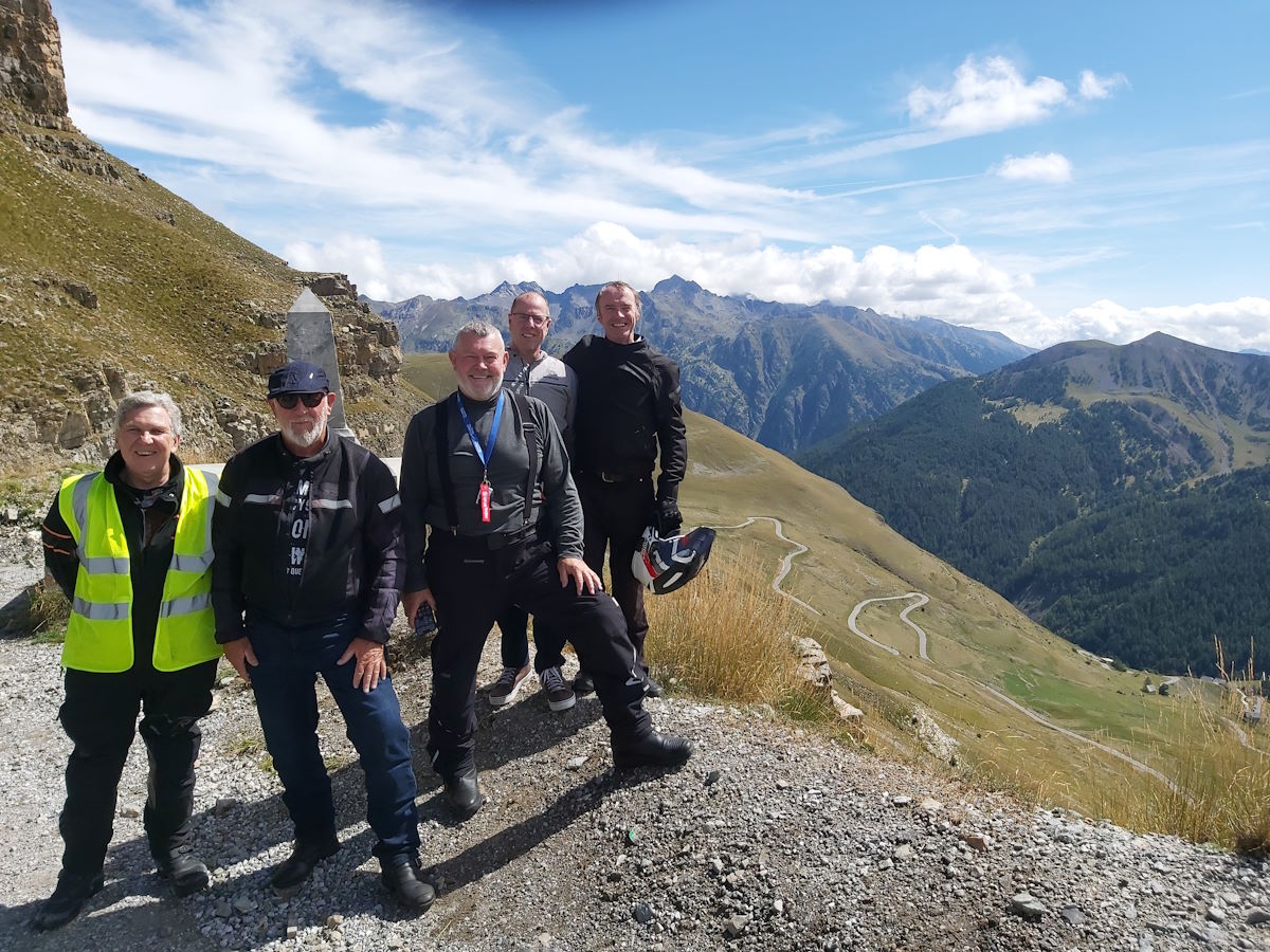 Col de la Bonette Le Camp des Fourches disused military base Alpine pass France 2024